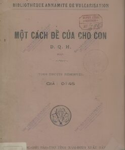 Tải sách Một Cách Để Của Cho Con - Bản PDF - EPUB - MOBILE - AZW3