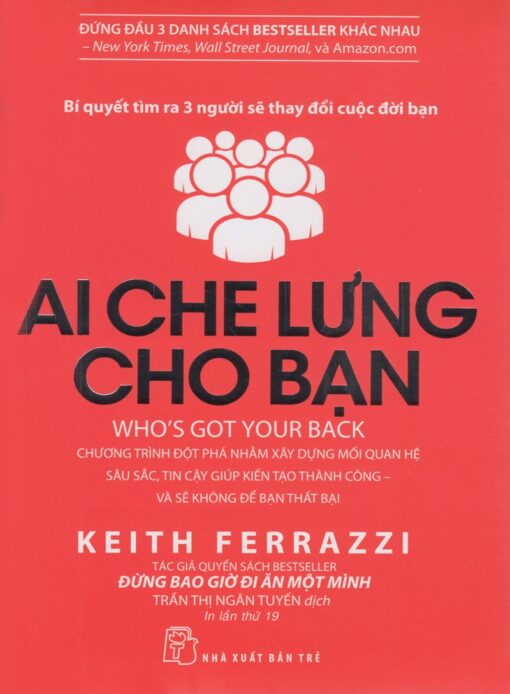 Tải sách Ai Che Lưng Cho Bạn – Keith Ferrazzi - Bản PDF - EPUB - MOBILE - AZW3