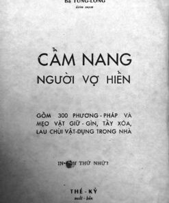 Tải sách Cẩm Nang Người Vợ Hiền – Bà Tùng Long - Bản PDF - EPUB - MOBILE - AZW3