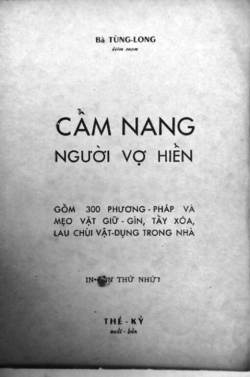 Tải sách Cẩm Nang Người Vợ Hiền – Bà Tùng Long - Bản PDF - EPUB - MOBILE - AZW3