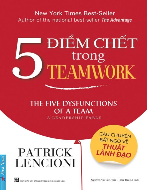 Tải sách 5 Điểm Chết Trong Teamwork - Bản PDF - EPUB - MOBILE - AZW3